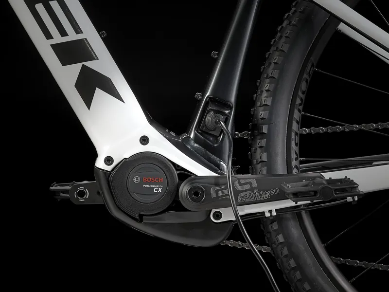 TREK Powerfly 5 625Wh Gen 3 Electric Mountain Bike in Crystal White and Lithium-2